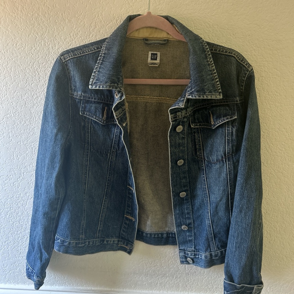 GAP Blue Jean Jacket, From the 2000s Y2K style